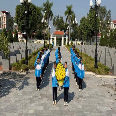 Liên đội trường THCS Tân Dân Tổ chức chương trình hành trình đến địa chỉ đỏ nhân dip tháng Thanh niên 2026